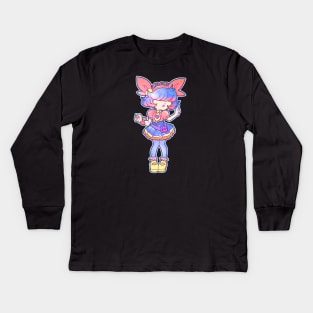 Magical schoolgirl Kids Long Sleeve T-Shirt